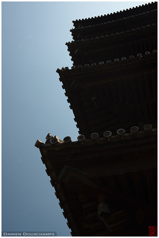 Pagoda roof lines
