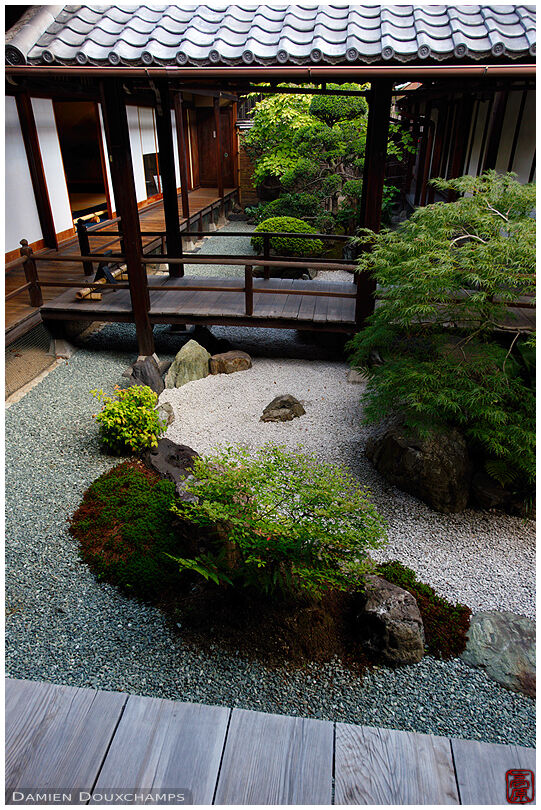 Inner zen garden, Kanchi-in temple