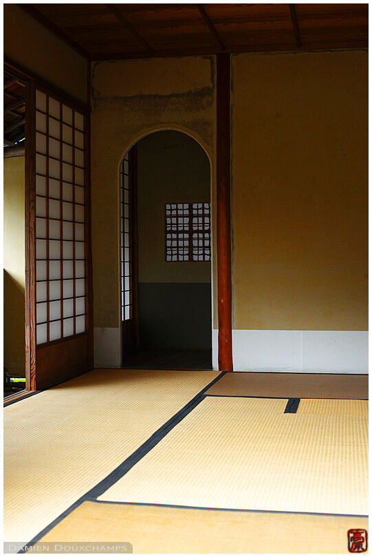 Tea room, Konkaikomyo-ji temple