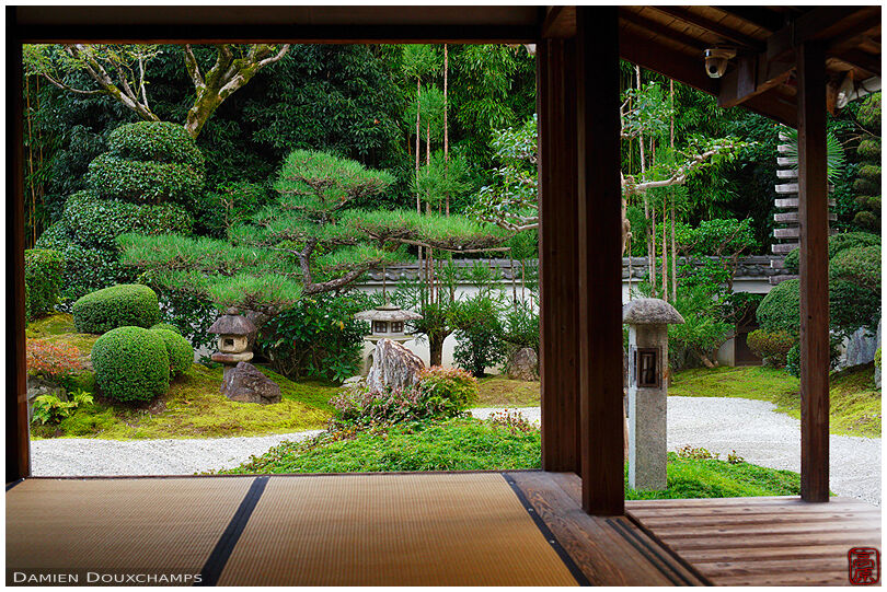 Zen garden, Reiun-in temple