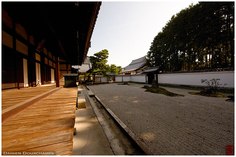 Main temple hall and its rock garden, Daikomyo-ji temple