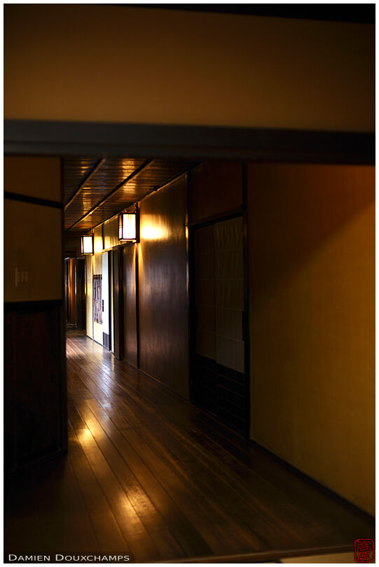 Hallway in the Sumiya ageya
