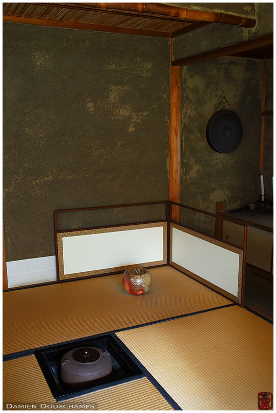 Tea room detail, Jikko-in temple