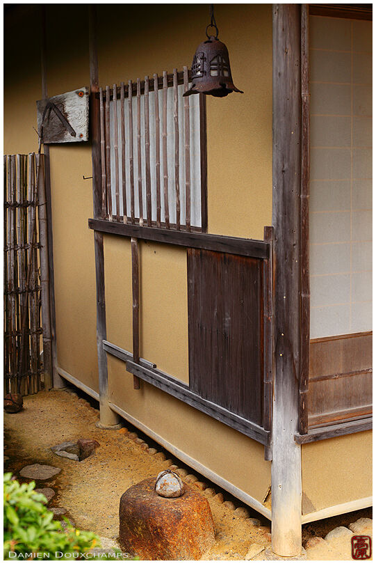 Tea house exterior detail, Jikko-in temple
