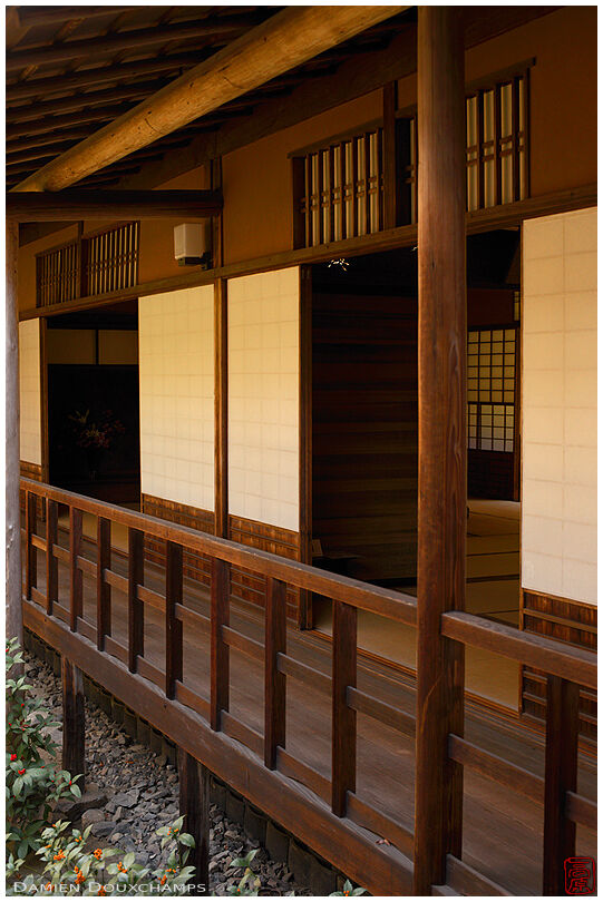 A passage in Anraku-ji temple