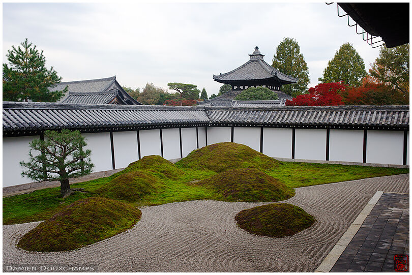 Dry landscape garden, Tofuku-ji temple