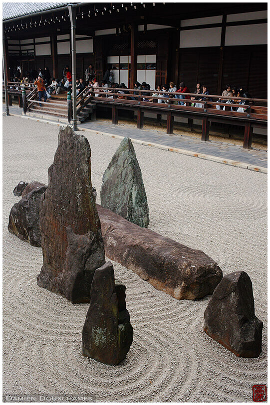Rock garden, Tofuku-ji temple