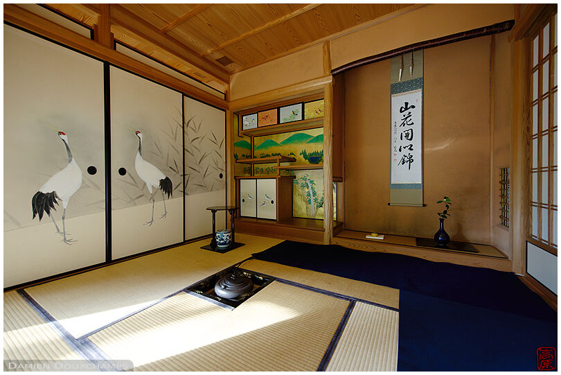 Kobun-tei tea room in Shoren-in temple, Kyoto, Japan