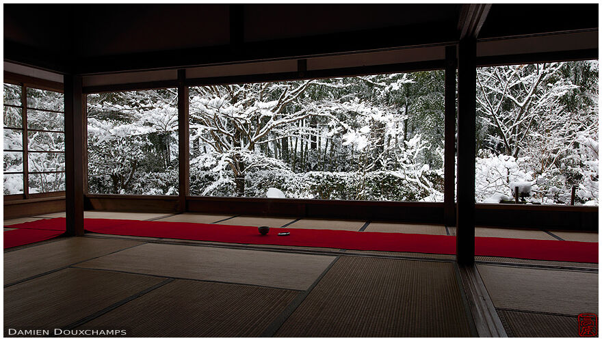 Winter in Hosen-in temple, Ohara valley, Kyoto