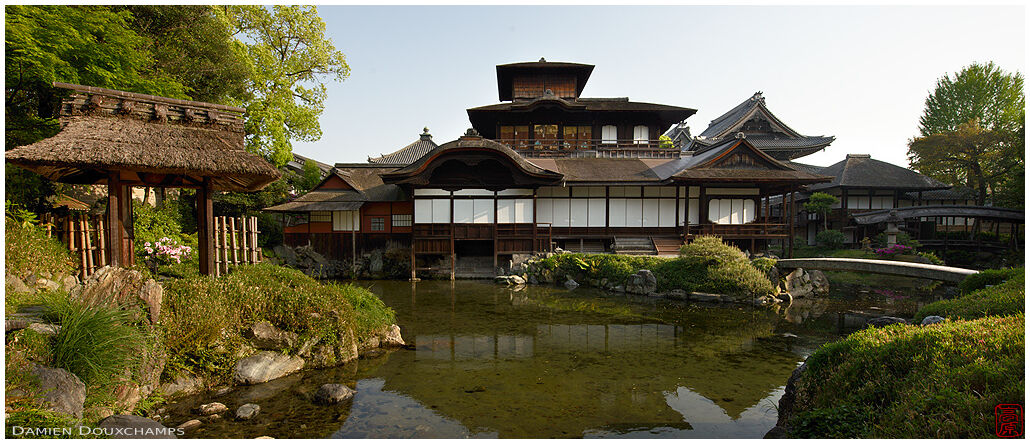 The Hiun-kaku pavilion, Kyoto, Japan
