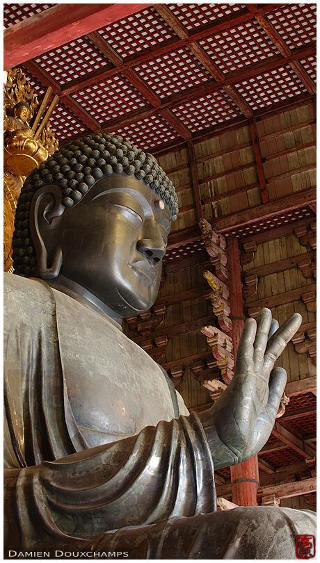The great Buddha of Todai-ji temple, Nara, Japan