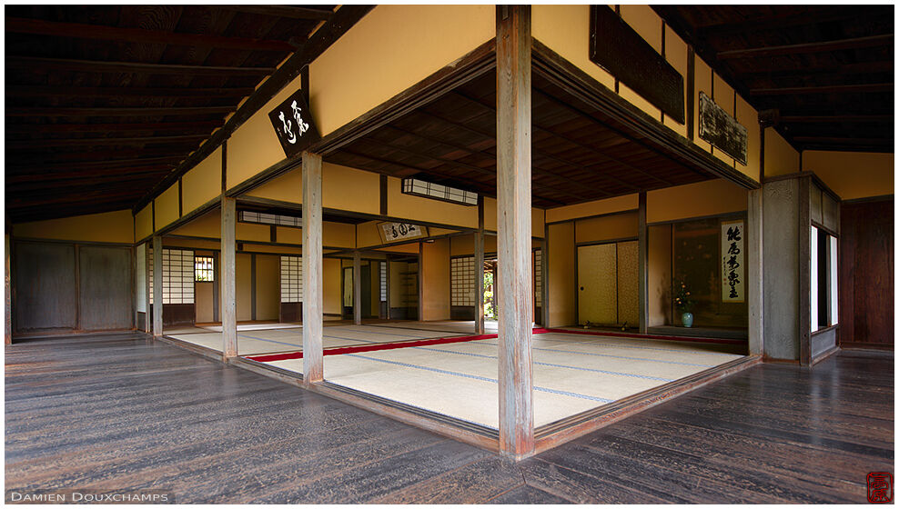 Jiko-in main hall, a greaat example of sukiya architecture, Nara, Japan