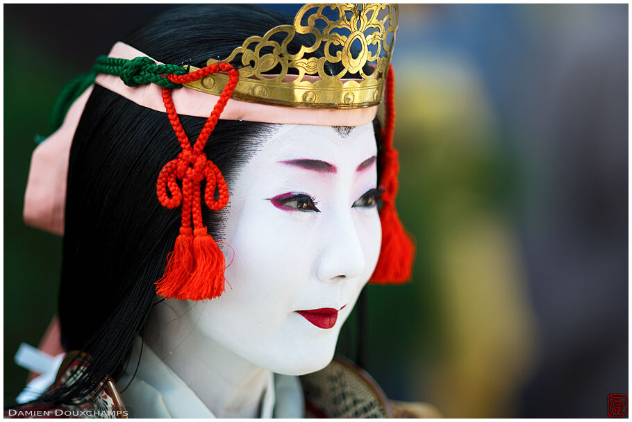 Female Samurai Tomoe Gozen, Jidai Festival, Kyoto, Japan