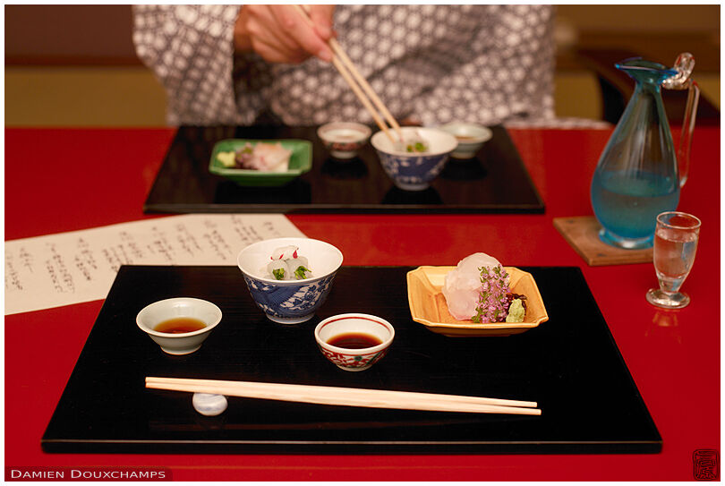 Exquisite Japanese dinner experience at the Tawaraya ryokan, Kyoto, Japan