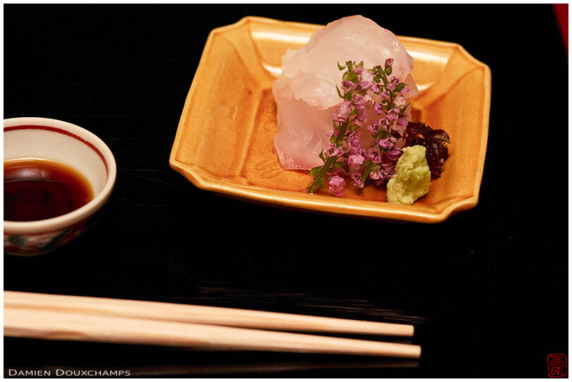 Exquisite Japanese cuisine in the Tawaraya Ryokan, Kyoto, Japan