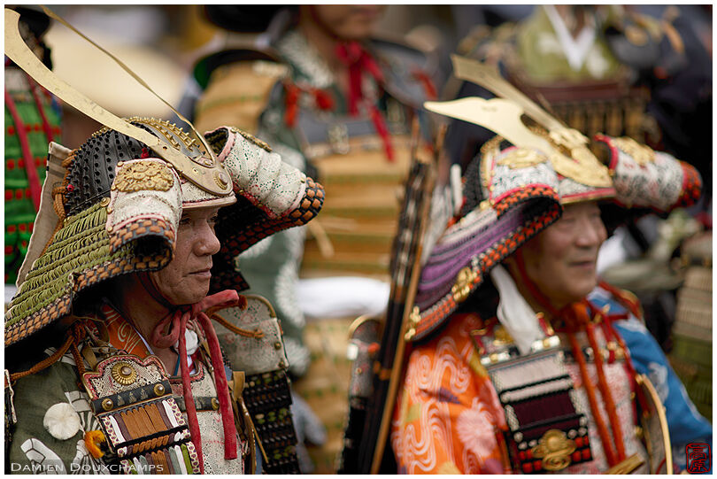 Samurai during the Jidai festival, Kyoto, Japan