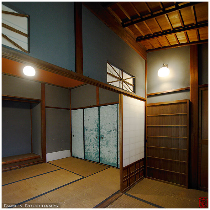 Classic sukiya architecture awesomeness in Shodensanso, Kyoto, Japan