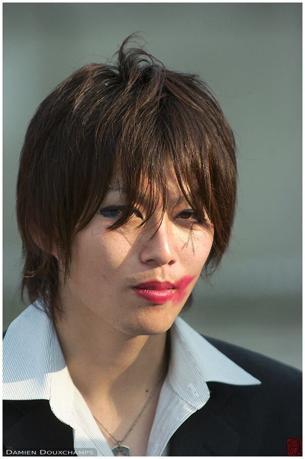 Lover on Harajuku bridge