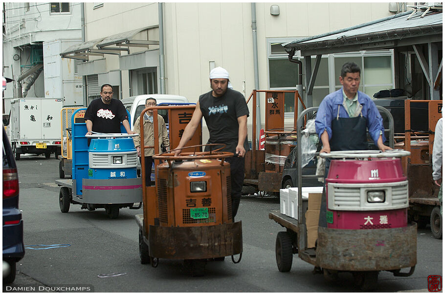 A pack of Toretto in Tsukiji market, Tokyo