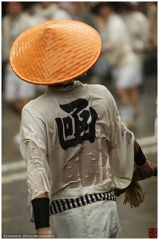 Man with orange hat