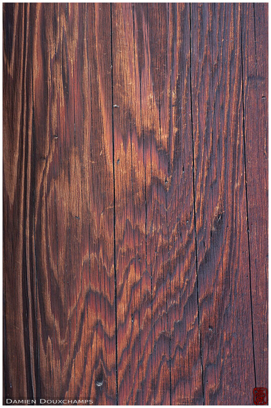 Wood from an old pillar