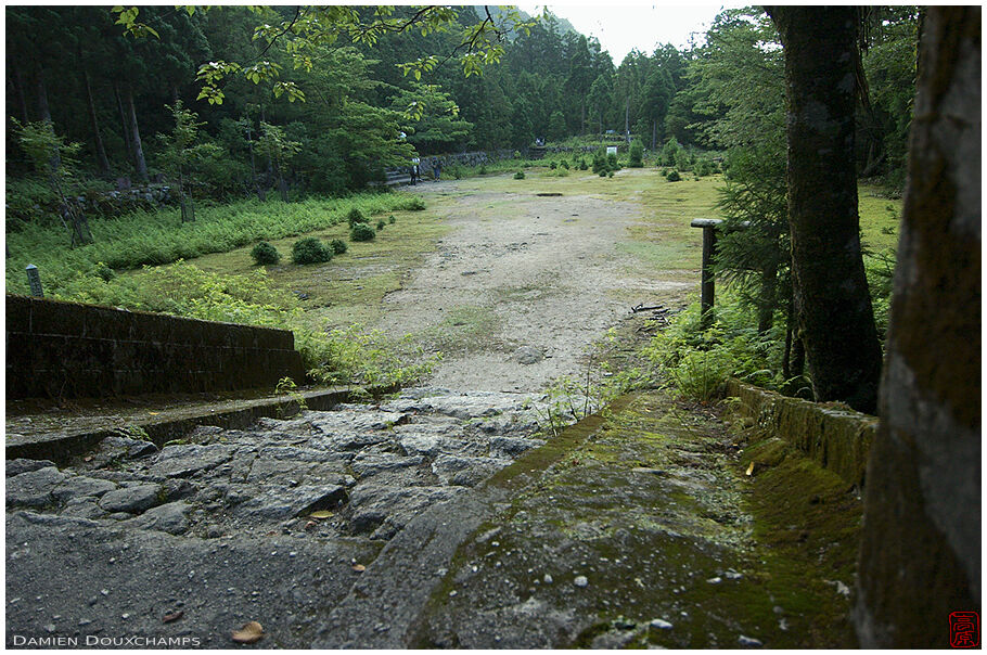 Courtyard of an ancient school