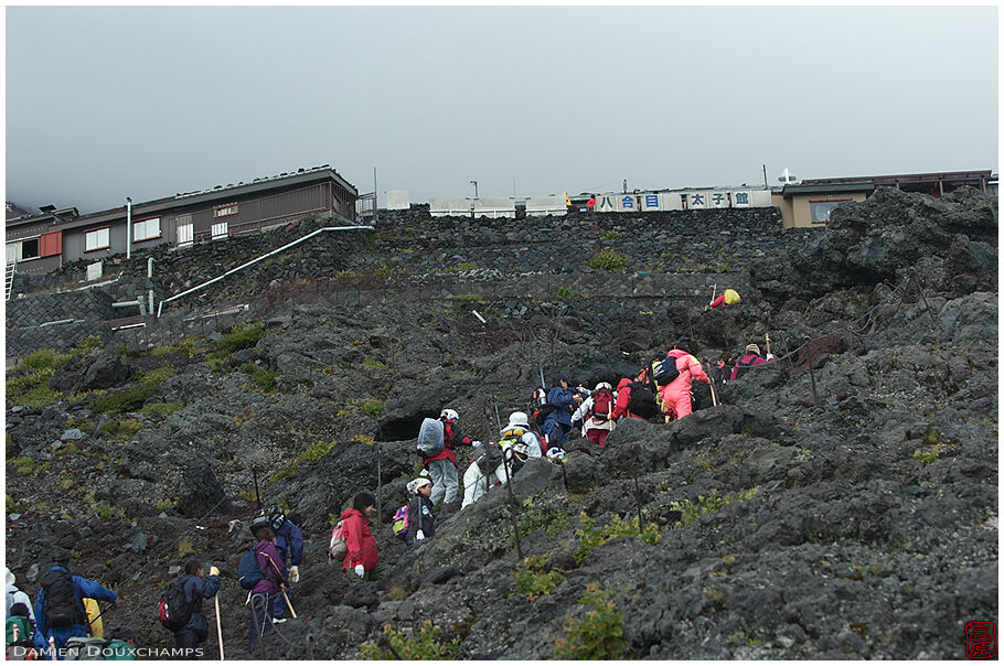 The way up to the eighth stations