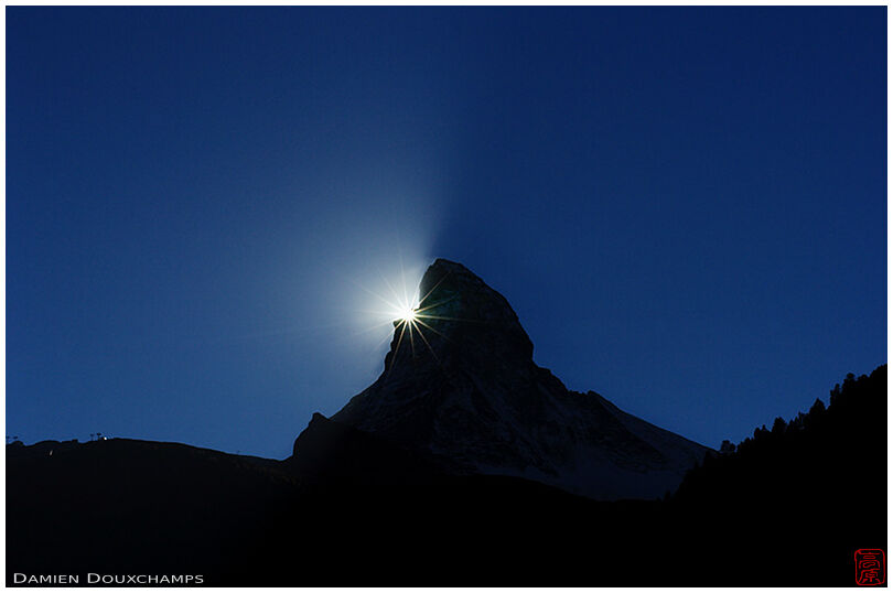 Sunset on the Matterhorn