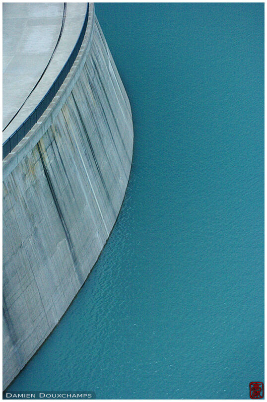 Blue concrete, blue waters