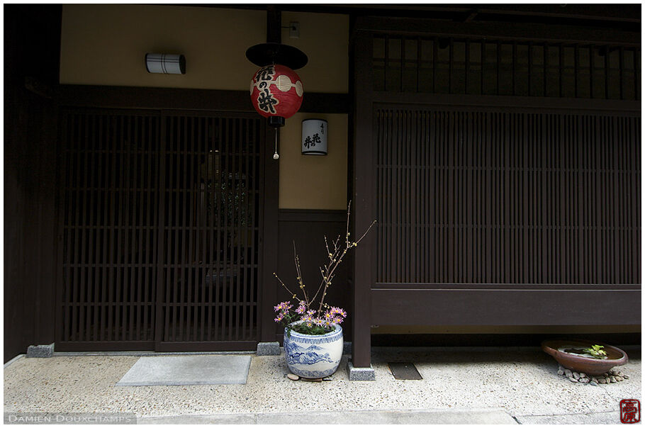 Facade of a typical house