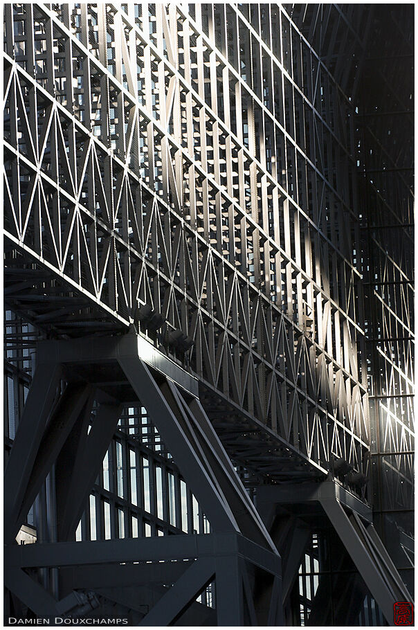 The main hall of Kyoto station