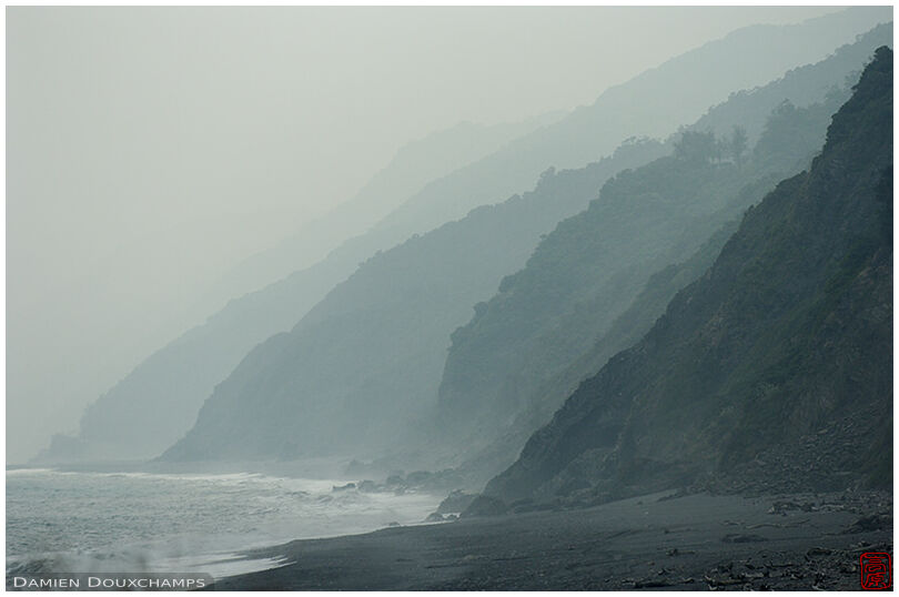 The Taiwanese coast