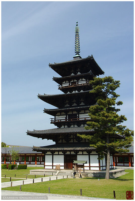 The oldest pagoda in Japan