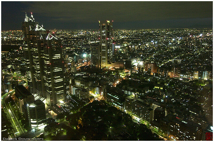 Shinjuku at night